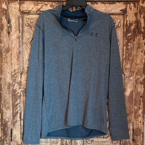 Under Armour Steel Blue Long Sleeve Pullover